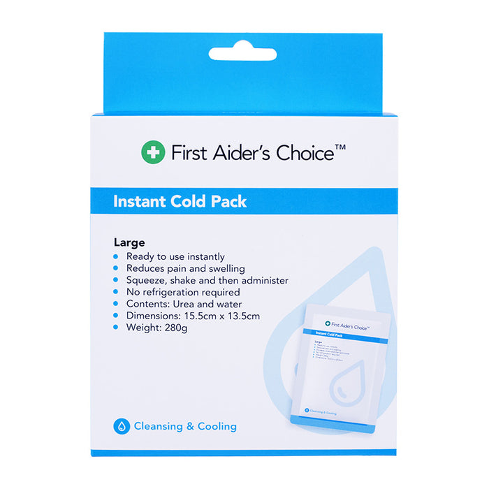 First Aider's Choice Instant Cold Pack, Large