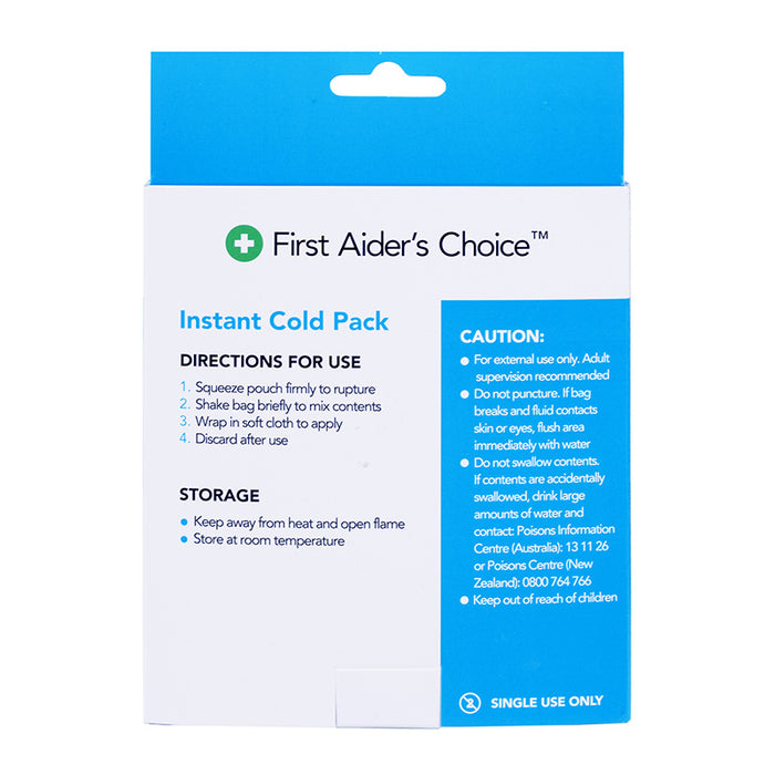 First Aider's Choice Instant Cold Pack, Large