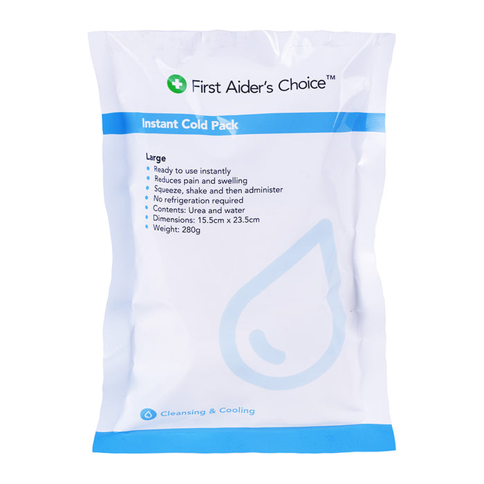 First Aider's Choice Instant Cold Pack, Large