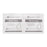 First Aider's Choice Alcohol Wipes, Pack of 100